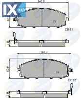ΣΕΤ ΔΙΣΚΟΦΡΕΝΑ ΕΜΠΡ. NISSAN  CBP3777 41060VB290 41060VB291 41060VC091 41060VC290 41060VC291 D1060VC091