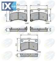 ΣΕΤ ΔΙΣΚΟΦΡΕΝΑ ΕΜΠΡ. DAIHATSU  CBP3801 0449197202 0449197213000