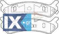 ΣΕΤ ΔΙΣΚΟΦΡΕΝΑ ΟΠΙΣΘ. HYUNDAI  CBP3807