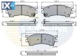 ΣΕΤ ΔΙΣΚΟΦΡΕΝΑ ΕΜΠΡ. MAZDA  CBP3823 CBY03323Z G5Y63323ZA G5Y63323ZD G5Y63328ZA GAYR3328ZA9C GAYR3328ZE GCYD3323ZE GEYA3323Z GEYV3328Z GHYD3328Z BLYM333Z CBY0338Z CBY13323ZA CBY13323ZC CBY13323ZD CBY13