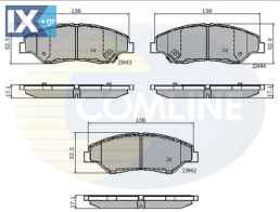 ΣΕΤ ΔΙΣΚΟΦΡΕΝΑ ΕΜΠΡ. KIA  CBP3843 0K0453323Z