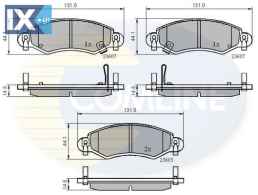 ΣΕΤ ΔΙΣΚΟΦΡΕΝΑ ΕΜΠΡ. SUZUKI-OPEL  CBP3893 1605976 4704578 4706748 4706835 9194893 9214424 93173148 5520083840 5520083840000 5581083E00 5581083E00000 5581083E00B00 5581083E00DOM 5581084E00000 5581084E0