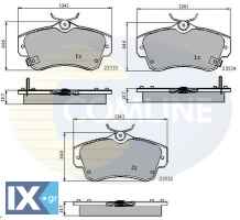 ΣΕΤ ΔΙΣΚΟΦΡΕΝΑ ΕΜΠΡ. CHRYSLER  CBP3894 05017843AA 05083853AA 05083853AB 05086364AA 05086364AB 5017843AA 5083853AA 5083853AB 5086364AA 5086364AB K05017857AA 5086364AA 5086364AB