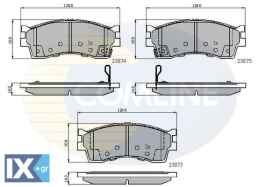 ΣΕΤ ΔΙΣΚΟΦΡΕΝΑ ΕΜΠΡ. KIA  CBP3941 0K2N13328Z 0K2N13328ZA 0K9D03328Z 58115FDA00 58115FDC00
