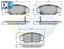 ΣΕΤ ΔΙΣΚΟΦΡΕΝΑ ΕΜΠΡ. HONDA  CBP3947 06450S5TE00 06450S5TE51 45022S2AE01 45022S2AE10 45022S2AE50 45022S2AE51 45022S5TE00 45022S5TE51 45022SMTE00 45022SMTE50