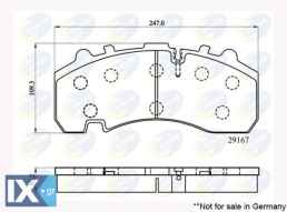 ΣΕΤ ΔΙΣΚΟΦΡΕΝΑ ΕΜΠΡ. ΟΠΙΣΘ. BPW  CBP9063MK