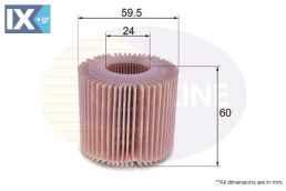 ΦΙΛΤΡΟ ΛΑΔΙΟΥ TOYOTA - DAIHATSU  EOF249 EOF 249  ΝΕΟΣ  ΚΩΔΙΚΟΣ CDH11632 0415240060 04152YZZA7 415237010 0415240040 0415240060 0415240060000 04152B1010 04152B101000 04152B1010000 415240040 415240060