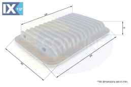 ΦΙΛΤΡΟ ΑΕΡΟΣ DAIHATSU (ΧΩΡΙΣ ΛΑΣΤΙΧΟ)  CDH12216 17801B1010 17801B1010000