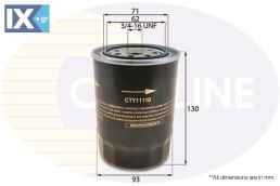 ΦΙΛΤΡΟ ΛΑΔΙΟΥ TOYOTA- MAZDA  CTY11110 1150100027 1150100381 1150100392 1560040010 1560041010 1560041020 1560044010 1560050010 156007600371 156008000000 1560120550 156012055071 1560130010 1560141010 15