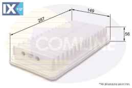 ΦΙΛΤΡΟ ΑΕΡΟΣ TOYOTA  CTY12095 PC3195E 16546JB000 1780100010 178010D010 178010D011 178010D020 1780122020 SU0030031900