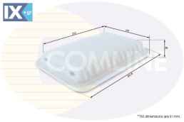 ΦΙΛΤΡΟ ΑΕΡΟΣ TOYOTA  CTY12186 178010D060 178010M020 178010T030 1780121050