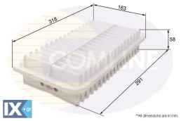 ΦΙΛΤΡΟ ΑΕΡΟΣ TOYOTA  CTY12250 178010G010 1780127020