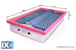 ΦΙΛΤΡΟ ΑΕΡΟΣ MERCEDES  EAF222 25062038 6010940004 6010940104 6010940304 6010940404 6010940504 5017002 5018032 860X9601ABA 870X9601AAA