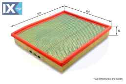 ΦΙΛΤΡΟ ΑΕΡΟΣ PEUGEOT  EAF357 4500935 9161235 93187281 1654600QAC 7701044595 4416392 4500935 9161235 7701044595