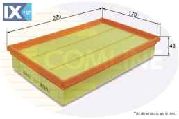 ΦΙΛΤΡΟ ΑΕΡΟΣ FORD-NISSAN(D40)  EAF402 1C159601AB 16546EB300 1432209 1496814 165190 1741635 174635 1880424 1C159601AB 1C159601AC 1C159601AD 1C159601AE 1C159601AF 4041615 4165190 4486167 M3307A01 YC1596