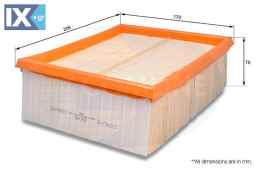 ΦΙΛΤΡΟ ΑΕΡΟΣ CITROEN-PEUGEOT  EAF436 1444H3 1444J4 1444TF 1444QE 1444R1 1444R3 1444TF