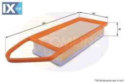 ΦΙΛΤΡΟ ΑΕΡΟΣ CITROEN-FORD-MAZDA-PEUGEOT-  EAF604 SU00100653 SU00100878 SU00100901 Y40113Z40 Y40113Z40A 1147681 1672497 1735085 2S6Q9601AA 1444VZ 1444W9 1444X2 1444X3 1444X7 9642212080 1444VZ 1444X2 14