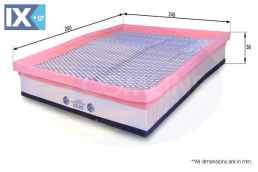 ΦΙΛΤΡΟ ΑΕΡΟΣ JEEP-NISSAN  EAF606 165467S000 53007386 53030688 53007386 53007386AB 53030688