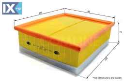 ΦΙΛΤΡΟ ΑΕΡΟΣ LAND ROVER  EAF728 VP7H1U9601AB PHE500060