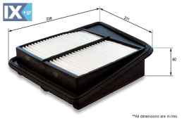 ΦΙΛΤΡΟ ΑΕΡΟΣ HONDA  EAF743 17220RL5A00