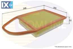 ΦΙΛΤΡΟ ΑΕΡΟΣ  CITROEN - PEUGEOT  EAF773 SU001A0347 1444TV 1444TV 9685468780