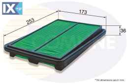 ΦΙΛΤΡΟ ΑΕΡΟΣ NISSAN  EAF895 165464BA1A 165464BA1B 165464BC1A 165464BD0C 165464EA0C