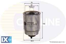 ΦΙΛΤΡΟ ΚΑΥΣΙΜΟΥ CITROEN  EFF020 10490041 4114220 560217553 813566 90166585 93891769 813566 90166585 5018034 5023923