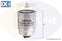 ΦΙΛΤΡΟ ΚΑΥΣΙΜΟΥ CITROEN-PEUGEOT-FIAT  EFF038 XD142 164036F900 13321329270 190623 190624 190639 19064 190640 190641 190642 1906A8 190623 190624 190639 190640 190641 190642 1906A8 95650878 71736114 9942