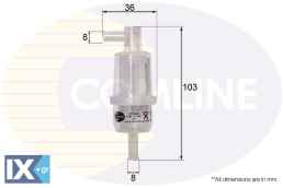 ΦΙΛΤΡΟ ΚΑΥΣΙΜΟΥ MERCEDES  EFF043 14776301 0004776601 0014776301 0014776401 0014776601 0014777901 5008879