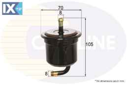 ΦΙΛΤΡΟ ΚΑΥΣΙΜΟΥ SUZUKI  EFF051 1541072F00 1541072F01