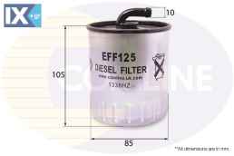 ΦΙΛΤΡΟ ΚΑΥΣΙΜΟΥ MERCEDES  EFF125 6110901252 6110920001 611092000167 6110920701 A6110920501