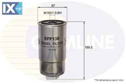 ΦΙΛΤΡΟ ΚΑΥΣΙΜΟΥ IVECO DAILY  EFF138 52129238AA 2992300 2994102 504018807 504071913