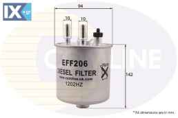 ΦΙΛΤΡΟ ΚΑΥΣΙΜΟΥ RENAULT  EFF206 7701069023 7701478277 8200732749