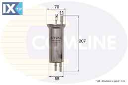 ΦΙΛΤΡΟ ΚΑΥΣΙΜΟΥ BMW  EFF213 13326754016 16126754016 WFL000020 WFL000021