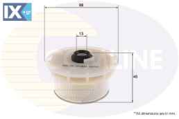 ΦΙΛΤΡΟ ΚΑΥΣΙΜΟΥ TOYOTA  EFF289D 2339017540 2339051020 2339051070 2339017540 2339051020 2339051070