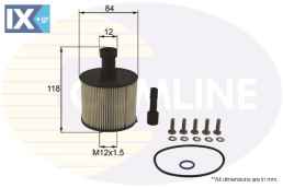 ΦΙΛΤΡΟ ΚΑΥΣΙΜΟΥ DACIA - RENAULT - NISSAN  EFF305D 164003VD0C 4150900152 6070900752 A6070900752 164000797R 164004976R 164006468R 164037803R 164038815R 164039594R 164037803R