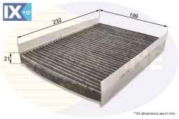 ΦΙΛΤΡΟ ΚΑΜΠΙΝΑΣ ΑΝΘΡΑΚΑ FIAT  EKF103A 46723435 71736776 71754152