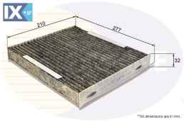 ΦΙΛΤΡΟ ΚΑΜΠΙΝΑΣ ΑΝΘΡΑΚΑ OPEL  EKF104A 13271407 6808605 93174801 93294546 6808605