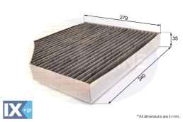 ΦΙΛΤΡΟ ΚΑΜΠΙΝΑΣ ΑΝΘΡΑΚΑ AUDI  EKF106A 8K0819439A 8K0819439B 8K0819439A 8K0819439B