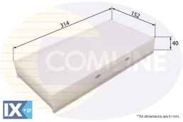 ΦΙΛΤΡΟ ΚΑΜΠΙΝΑΣ CITROEN  EKF109 1609694780 647904