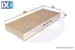 ΦΙΛΤΡΟ ΚΑΜΠΙΝΑΣ RENAULT  EKF111 7701409324