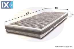 ΦΙΛΤΡΟ ΚΑΜΠΙΝΑΣ ΑΝΘΡΑΚΑ FORD-MAZDA  EKF114A 1089176 1120475 1139655 1353270 1452349 1494510 96FJ19G244AA 96FW19G244AA 98FW16N619AA