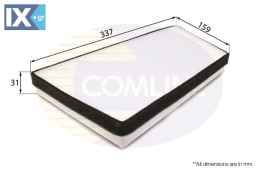 ΦΙΛΤΡΟ ΚΑΜΠΙΝΑΣ PEUGEOT  EKF115 6447AZ 6447TF