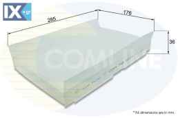 ΦΙΛΤΡΟ ΚΑΜΠΙΝΑΣ CITROEN-PEUGEOT  EKF117 6447KK 6447NT 6479C2 6447KK 6447NT 647941 6479C2 9636086280 6447KK 6447NT 6447TL 6479C2 E146155