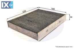 ΦΙΛΤΡΟ ΚΑΜΠΙΝΑΣ ΑΝΘΡΑΚΑ FORD  EKF121A 1204464 1353269 1452330 256H19G244A 256H19G244AA