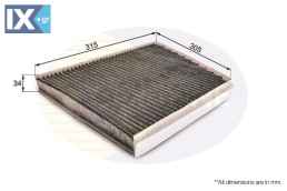 ΦΙΛΤΡΟ ΚΑΜΠΙΝΑΣ ΑΝΘΡΑΚΑ MERCEDES-BENZ  EKF139A 2118300018 2118300318