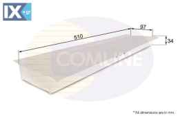 ΦΙΛΤΡΟ ΚΑΜΠΙΝΑΣ FORD  EKF155 1115568 1119613 1X4H16N619 1X4H16N619 C2S16860 C2S8619