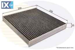 ΦΙΛΤΡΟ ΚΑΜΠΙΝΑΣ ΑΝΘΡΑΚΑ CITROEN  EKF172A 1613733080 1613733080 71776016