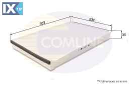 ΦΙΛΤΡΟ ΚΑΜΠΙΝΑΣ MERCEDES  EKF175 2E0819638 9068300218 2E0819638