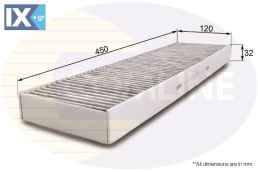 ΦΙΛΤΡΟ ΚΑΜΠΙΝΑΣ ΑΝΘΡΑΚΑ MINI  EKF180A 64319127516 64319127516